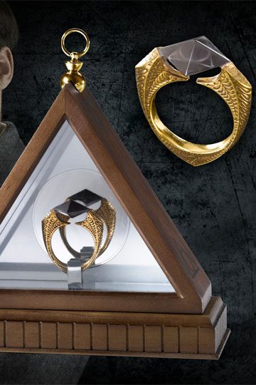 Lord Voldemort s Horcrux Ring gold plated Harry Potter Replica